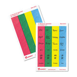 Avery® Printable Self-Adhesive Removable Color-Coding Labels, 0.75" dia, Assorted Colors, 24/Sheet, 42 Sheets/Pack, (5472) (AVE05472) Pack of 1000