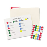 Avery® Printable Self-Adhesive Removable Color-Coding Labels, 0.75" dia, Assorted Colors, 24/Sheet, 42 Sheets/Pack, (5472) (AVE05472) Pack of 1000