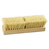 Boardwalk® Deck Brush Head, 2" White Tampico Bristles, 10" Brush (BWK3210) Each