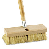 Boardwalk® Deck Brush Head, 2" White Tampico Bristles, 10" Brush (BWK3210) Each