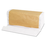 General Supply C-Fold Towels, 1-Ply, 11 x 10.13, White, 200/Pack, 12 Packs/Carton (GEN1510B) Case of 2400