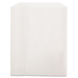 Bagcraft Grease-Resistant Single-Serve Bags, 6" x 7.25", White, 2,000/Carton (BGC450019) Case of 2000