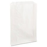Bagcraft Grease-Resistant Single-Serve Bags, 6.5" x 8", White, 2,000/Carton (BGC300422) Case of 2000