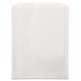 Bagcraft Grease-Resistant Single-Serve Bags, 6.5" x 8", White, 2,000/Carton (BGC300422) Case of 2000