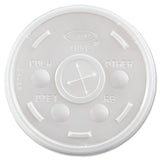 Dart® Plastic Cold Cup Lids, Fits 10 oz Cups, Translucent, 100 Pack, 10 Packs/Carton (DCC10SL) Case of 1000