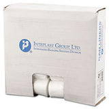 Inteplast Group Low-Density Commercial Can Liners, 16 gal, 0.35 mil, 24" x 33", Clear, 50 Bags/Roll, 20 Rolls/Carton (IBSSL2433LTN)