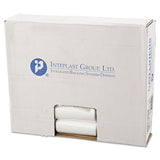 Inteplast Group High-Density Commercial Can Liners, 4 gal, 6 microns, 17" x 18", Clear, 50 Bags/Roll, 40 Rolls/Carton (IBSEC171806N) Case of 2000
