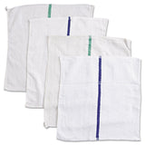 HOSPECO® Counter Cloth/Bar Mop, 15.5 x 17, White, Cotton, 60/Carton (HOS536605DZBX) 5 Bags of 12