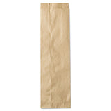General Liquor-Takeout Quart-Sized Paper Bags, 35 lb Capacity, 4.25" x 2.5" x 16", Kraft, 500 Bags (BAGLQQUART500) Case of 500