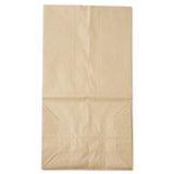 General Grocery Paper Bags, 40 lb Capacity, #25 Squat, 8.25" x 6.13" x 15.88", Kraft, 500 Bags (BAGGK25S500) Case of 500
