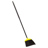 Rubbermaid® Commercial Jumbo Smooth Sweep Angled Broom, 46" Handle, Black/Yellow, 6/Carton (RCP638906BLACT) Case of 6