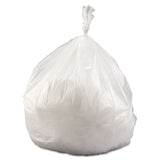 Inteplast Group High-Density Interleaved Commercial Can Liners, 45 gal, 12 microns, 40" x 48", Clear, 25 Bags/Roll, 10 Rolls/Carton (IBSS404812N) Case of 250