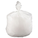 Inteplast Group High-Density Commercial Can Liners Value Pack, 45 gal, 11 microns, 40" x 46", Clear, 25 Bags/Roll, 10 Rolls/Carton (IBSVALH4048N12) Case of 250