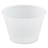 Dart® Polystyrene Portion Cups, 4 oz, Translucent, 250/Bag, 10 Bags/Carton (DCCP400N) Case of 2500