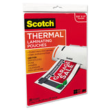 Scotch™ Laminating Pouches, 3 mil, 9" x 11.5", Gloss Clear, 20/Pack (MMMTP385420) Pack of 20