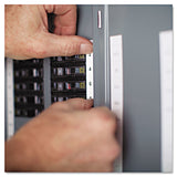 DYMO® Rhino Permanent Poly Industrial Label Tape, 0.37" x 18 ft, White/Black Print (DYM18482) Each