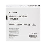 McKesson Microscope Slide 1 X 3 Inch X 1 mm Frosted End (464498_BX) 1/BX