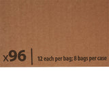 Wings™ Overnight Quilted Unisex Adult Incontinence Brief Medium Disposable Heavy Absorbency (662535_CS) 8/CS
