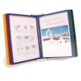 Tarifold Easy Load Desk Unit, 10 Sections, 20-Sheet Capacity, Assorted (TFIEZD791) Each