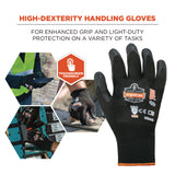 Ergodyne ProFlex 7001 Nitrile-Coated Gloves, Black, X-Small, Pair (EGO17951) 1 Pair