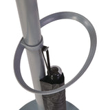 Alba Festival Coat Stand with Umbrella Holder, Five Knobs, 13.97 x 14 x 73.62, Gray (ABAPMFESTWM) Each