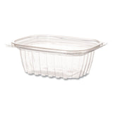 Eco-Products® Renewable and Compostable Rectangular Deli Containers with Lid, 12 oz, 2 x 4 x 2, Clear, Plastic, 100/Pack, 3 Packs/Carton (ECOEPRC12) Case of 300