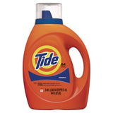 Tide Liquid Laundry Detergent, Original Scent, 64 Loads, 84 oz Bottle, 4/Carton (PGC12108) Case of 4