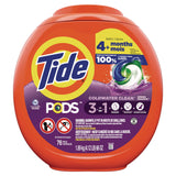 Tide PODS Laundry Detergent, Spring Meadow, 66 oz Tub, 76 Pacs/Tub, 4 Tubs/Carton (PGC09166CT) Case of 4