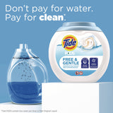 Tide PODS Laundry Detergent, Free and Gentle, 63 oz Tub, 76 Pacs/Tub, 4 Tubs/Carton (PGC09488CT) Case of 4