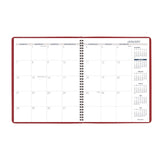 AT-A-GLANCE® Fashion Monthly Planner, 11 x 9, Red/Gold Cover, 15-Month: Jan 2024 to March 2025 (AAG702501324) Each