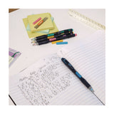 BIC® Break-Resistant Mechanical Pencils with Erasers, 0.7 mm, HB (#2), Black Lead, Assorted Barrel Colors, 4/Pack (BICMV7PRP4BLK) Pack of 4