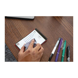 Rocketbook Mini Notepad, Black Cover, Dot Grid Rule, 3 x 5.5, White, 48 Sheets (RKBEVRMRCCCEFR) Each