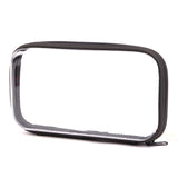 Pep Rally Pencil Pouch, 9.25" x 2.17" x 5.12", Clear/Black (RLY61748) Each