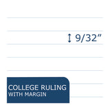 Roaring Spring® Studio Series Notebook, 1-Subject, College Rule, Assorted Cover Set 3, (70) 11 x 9 Sheets (ROA11323) Each