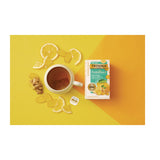 TWININGS® Probiotics Lemon and Ginger Herbal Tea Bags, 0.05 oz, 18/Box (TWGTNA95223) Box of 18