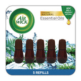 Air Wick® Essential Mist Refill, Fresh Waters, 0.67 oz, 6/Pack (RAC03011PK) Pack of 5