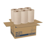 Georgia Pacific® Professional Pacific Blue Ultra Paper Towels, 1-Ply, 9" x 6,000 ft, Brown, 6/Carton (GPC26611) Case of 6
