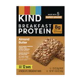 KIND Breakfast Protein Bars, Almond Butter, 1.76 oz Two-Bar Packs, 6/Box (KNDPHW41935) Box of 6