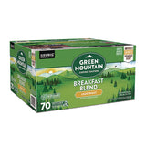 Green Mountain Coffee® Breakfast Blend Coffee K-Cup Pods, Regular, 70/Box (GMT5000373741) Box of 70