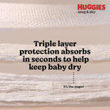 Huggies® Snug and Dry Diapers, Size 1, 8 lbs to 14 lbs, 128/Carton (KCM56432) Case of 128