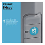 Keurig® K-Iced Single Serve Coffee Maker, Arctic Gray (KEU5000371871) Each