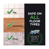 Swiffer® Heavy-Duty Wet Refill Cloths, 8 x 10, Gain Original Scent, White, 10 Cloths/Tub (PGC76471) Each