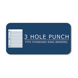 Roaring Spring® Lefty Notebook, 1 Subject, College Rule, Randomly Asst Cover Color, (200) 11 x 8.5 Sheets (ROA11096) Each