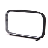 Pep Rally Pencil Pouch, 9.25" x 2.17" x 5.12", Clear/Black (RLY61748) Each