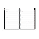 Blue Sky® Enterprise Weekly/Monthly Notes Planner, 8.63" x 5.88", Black Cover, 12-Month (Jan to Dec): 2026 (BLS131793) Each