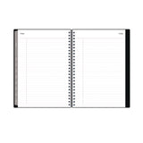 Blue Sky® Enterprise Weekly/Monthly Notes Planner, 8.63" x 5.88", Black Cover, 12-Month (Jan to Dec): 2026 (BLS131793) Each