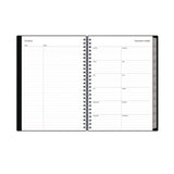 Blue Sky® Enterprise Weekly/Monthly Notes Planner, 8.63" x 5.88", Black Cover, 12-Month (Jan to Dec): 2026 (BLS131793) Each