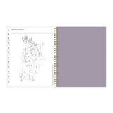 Blue Sky® Tula Weekly/Monthly Planner, Floral Artwork, 11" x 8.5", Purple/Pink/White Cover, 12-Month (Jan to Dec): 2026 (BLS143971) Each