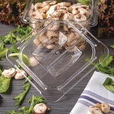 Carlisle StorPlus Polycarbonate Handled Universal Lid, 6.31 x 6.88 x 0.88, Clear, Plastic (CFS10310U07) Each