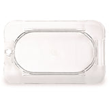 Carlisle StorPlus Polycarbonate Flat Universal Lid, 4.31 x 6.88 x 0.44, Clear, Plastic (CFS10336U07) Each